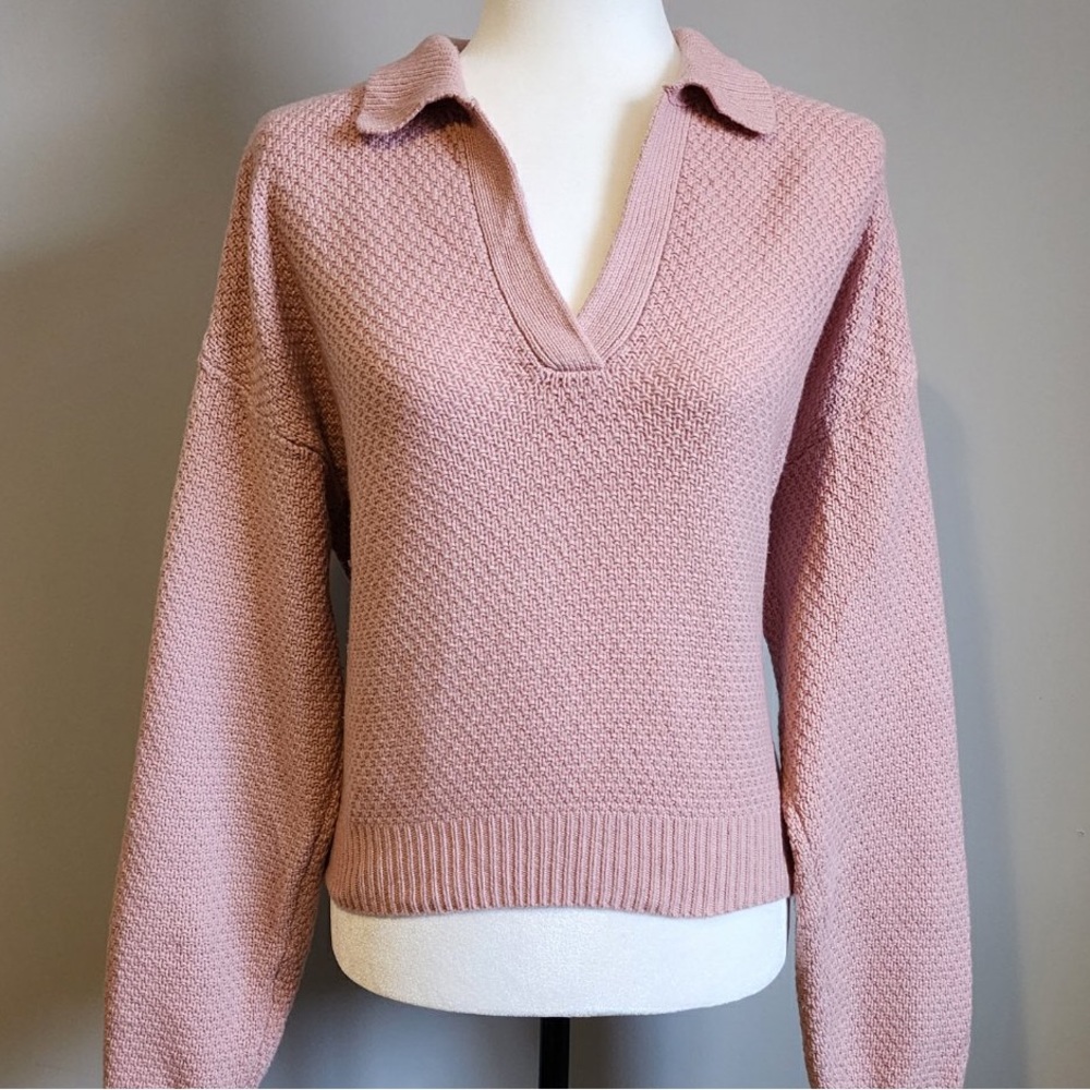 Aritzia Sunday Best Lottie Sweater Mauve